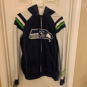 Seattle Seahawks Zip Up Hoodie